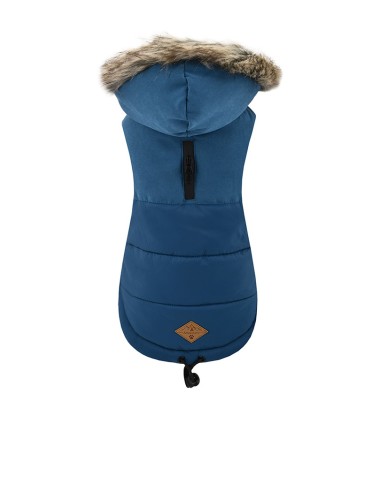 Chalecos Chaqueta-con-capucha-canada-azul-marino