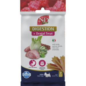 n&d quinoa snack dog digestion mini 7 sticks