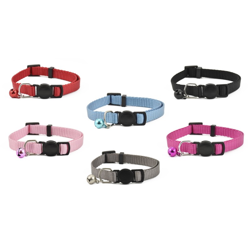 Collares Gatos PACK COLLAR GATO BASIC 10mm x 22-33cm (UMV 6uds.) En stock